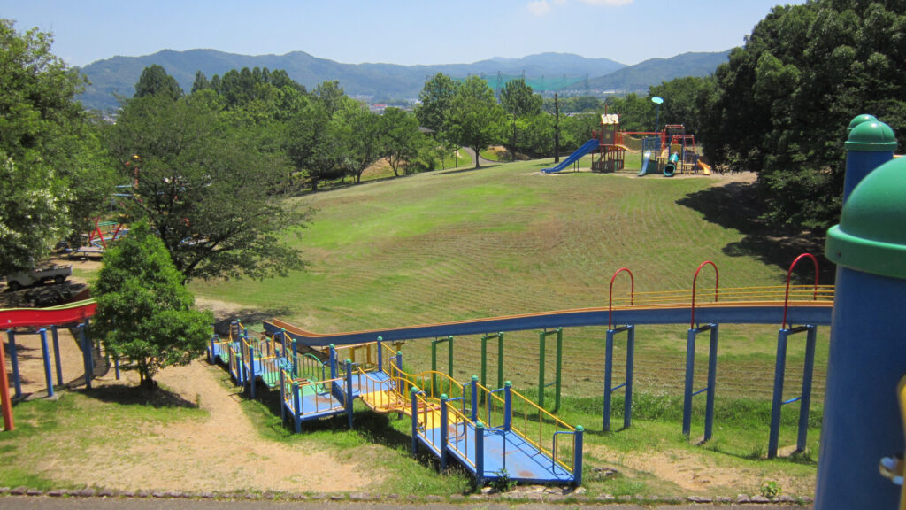 浦山公園のトリム・冒険広場