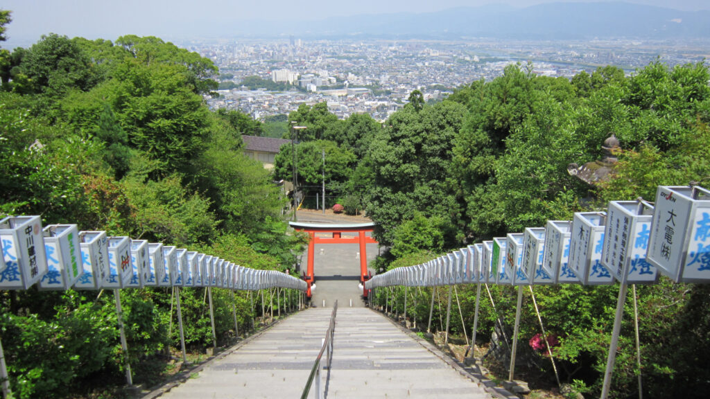 久留米市の高良山