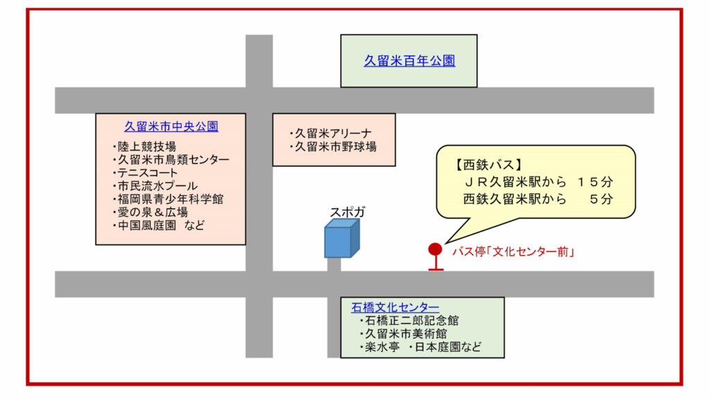 石橋文化センターの地図